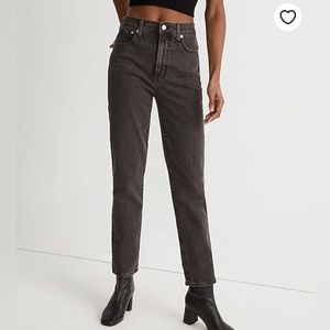 Madewell Perfect Vintage Jean straight leg in Lunar Wash